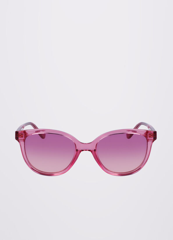 Liu Jo Butterfly Women\'s Sunglasses Pink | YHZ-165947