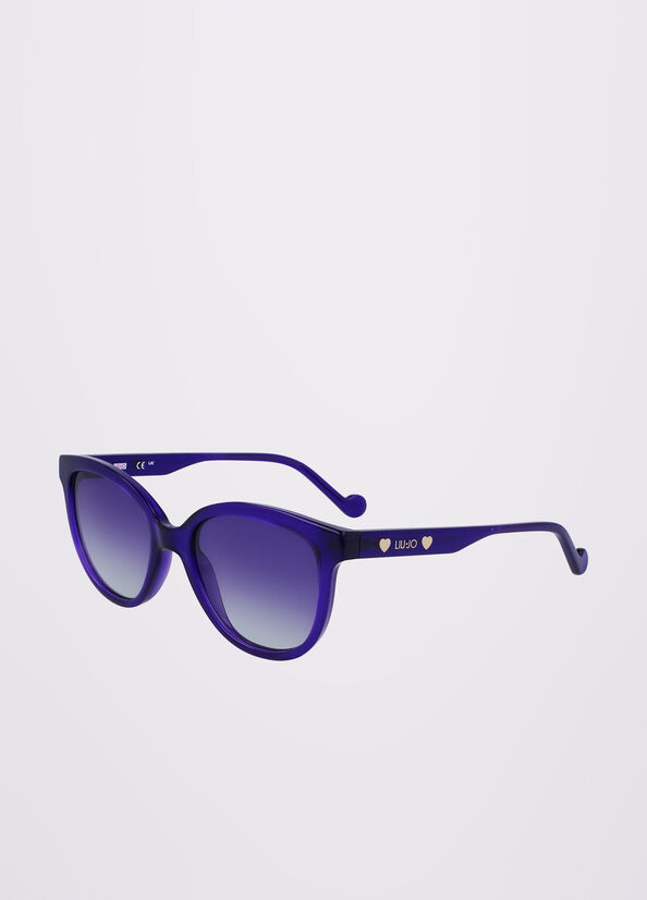 Liu Jo Butterfly Women's Sunglasses Purple | XDQ-098746