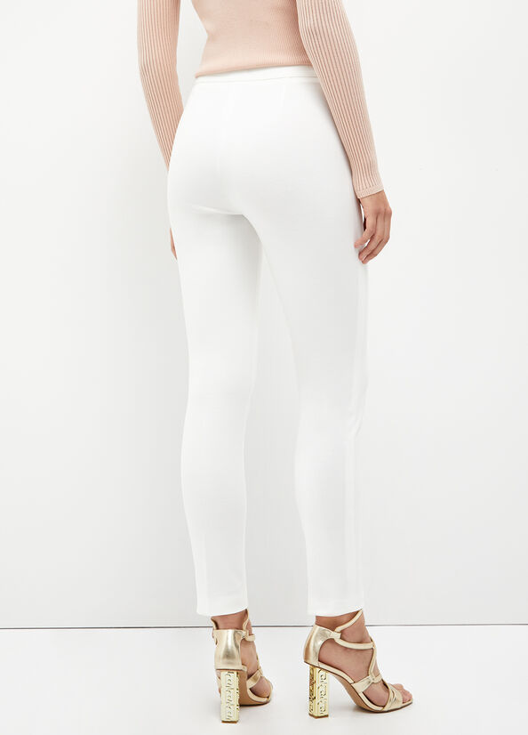 Liu Jo Cigarette Women's Pants White | GZF-592740