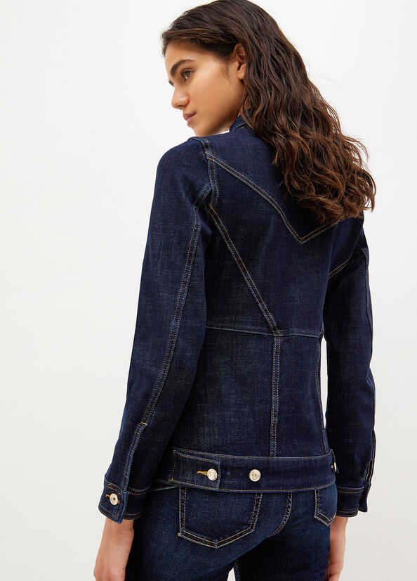 Liu Jo Denim Women's Jackets Blue | AYI-548701