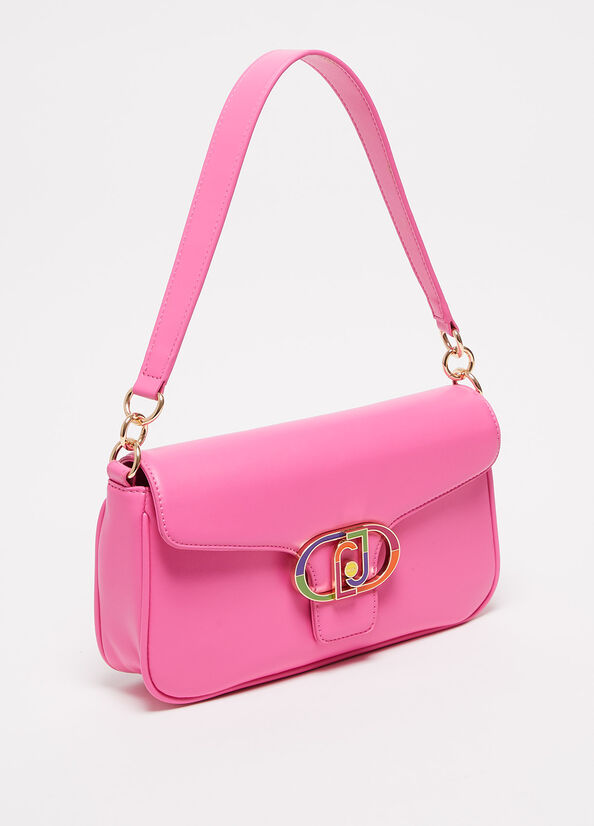 Liu Jo Eco-Friendly Shoulder Women's Crossbody Bags Pink | LFH-328906