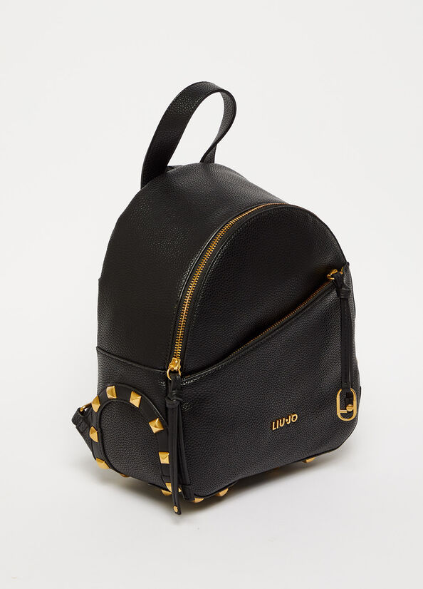 Liu Jo Eco-Friendly Women's Backpacks Black | EJW-654792