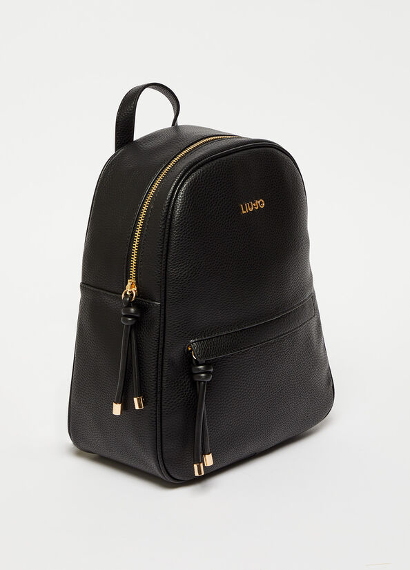 Liu Jo Eco-Friendly Women's Backpacks Black | YGN-521078