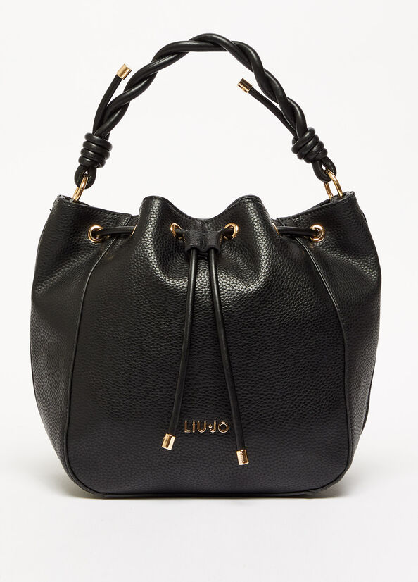 Liu Jo Eco-Friendly Women's Bucket Bags Black | EJA-735492