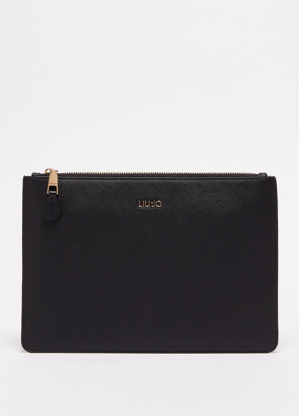 Liu Jo Eco-Friendly Women\'s Clutch Bag Black | PWE-360152