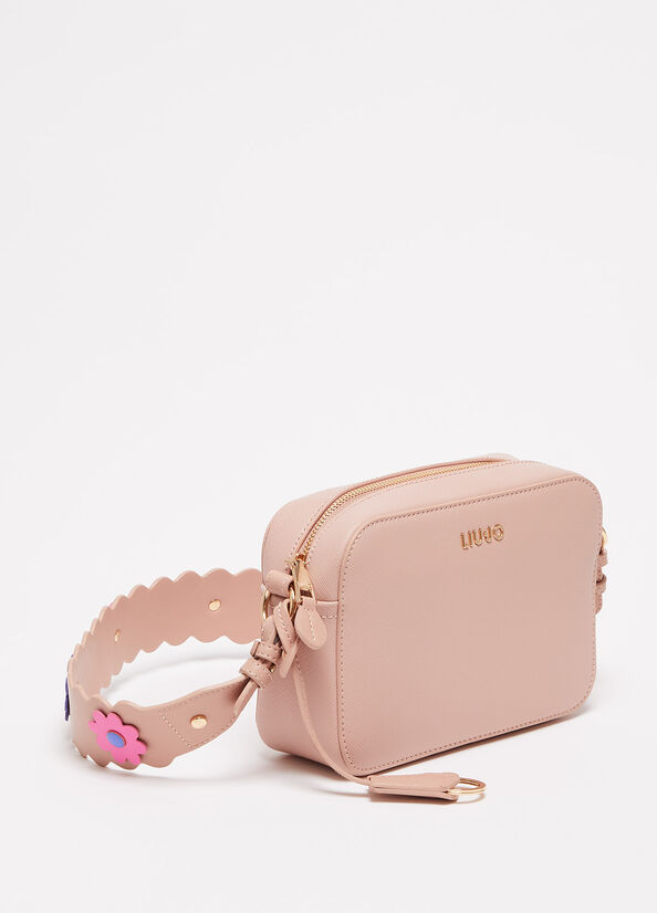 Liu Jo Eco-Friendly Women's Crossbody Bags Rose | NQF-840639