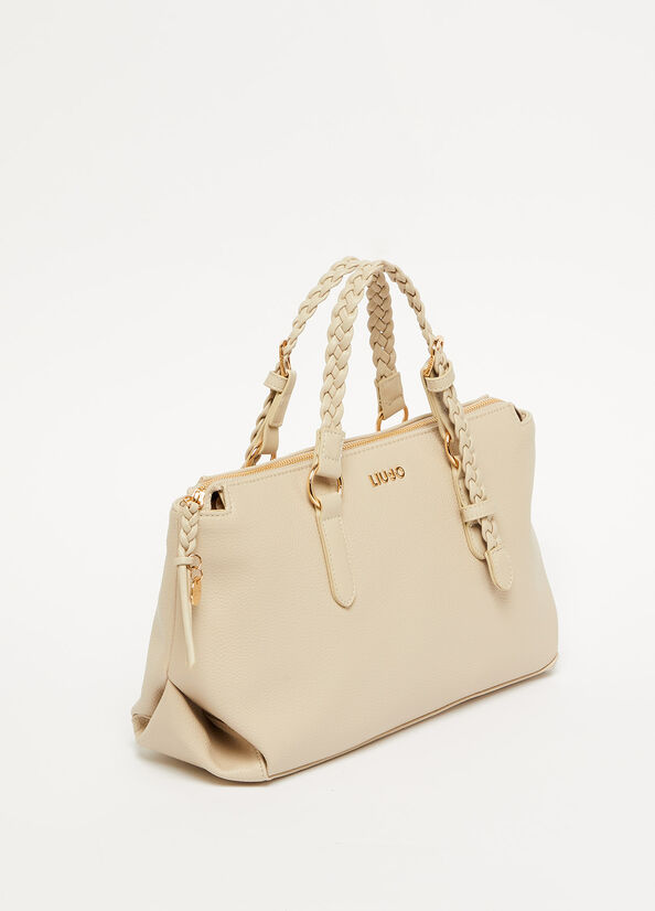 Liu Jo Eco-Friendly Women's Handbag Beige | JER-418762