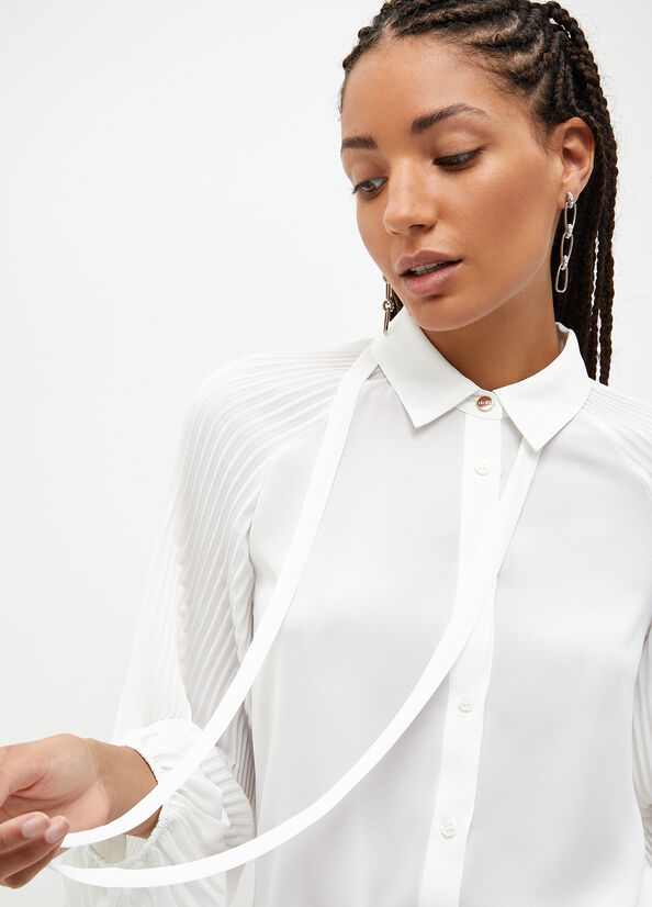 Liu Jo Eco-Friendly Women's Shirts White | QEA-246098