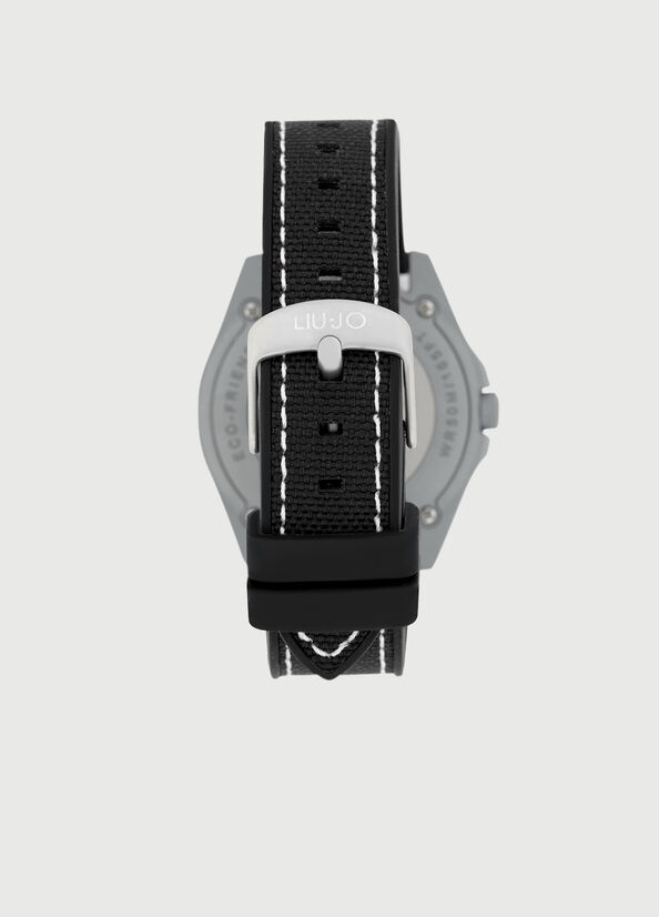 Liu Jo Eco-Sustainable Men's Watches Black | SKG-072415