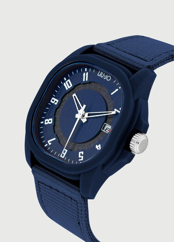 Liu Jo Eco-Sustainable Men's Watches Blue | LZD-953276