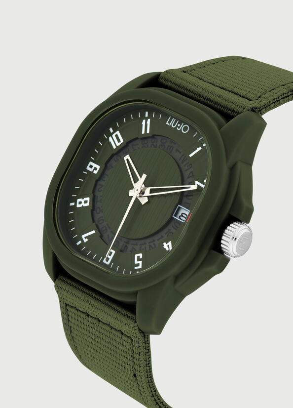 Liu Jo Eco-Sustainable Men's Watches Green | RAE-021754