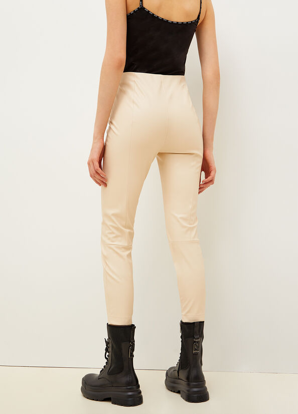 Liu Jo Fabric Women's Pants White | OIL-860924