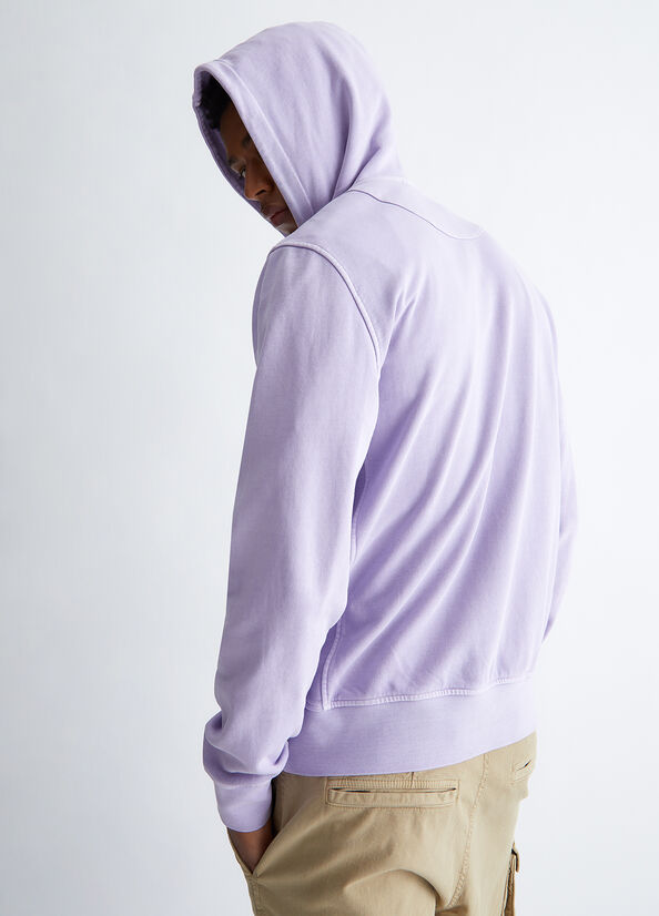 Liu Jo Hooded Men's Sweaters Purple | HRQ-584769