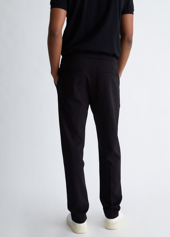 Liu Jo Joggers Men's Pants Black | XVQ-409513