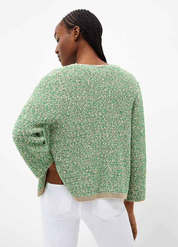 Liu Jo Knit Women's Sweaters Green | XDU-029863