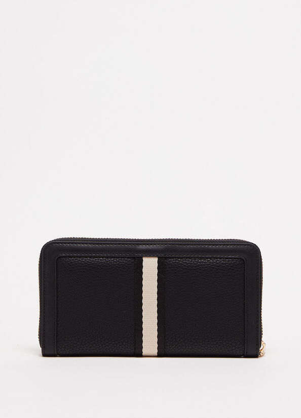 Liu Jo Large Eco-Friendly Women's Wallets Black | GVO-193275