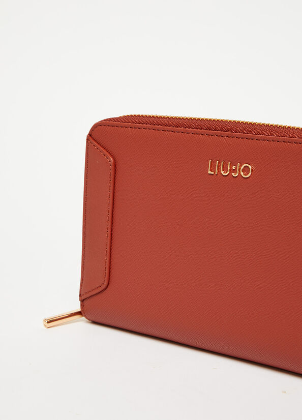 Liu Jo Large Eco-Friendly Women's Wallets Red | YBG-290685