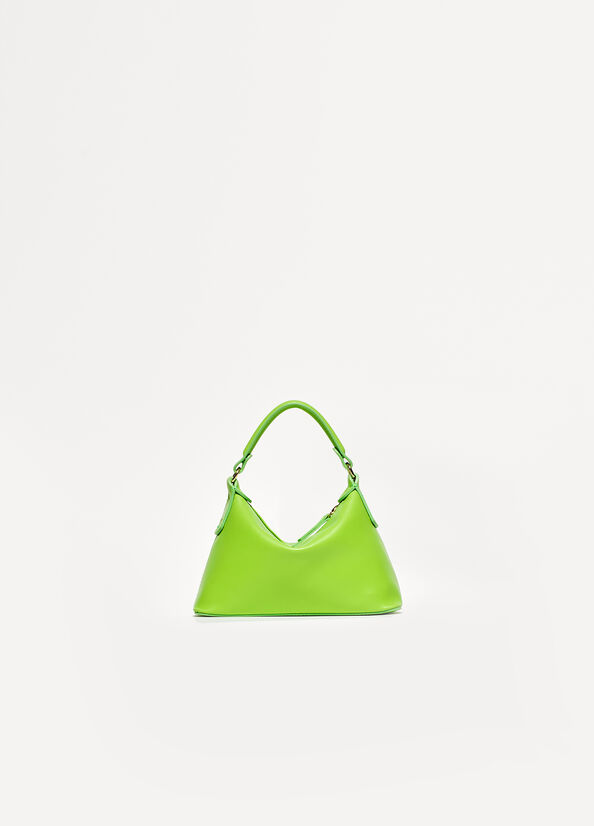 Liu Jo Leather Mini Hobo Women's Crossbody Bags Light Green | AVX-123856