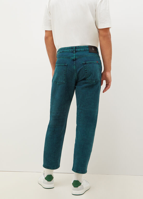 Liu Jo Regular Men's Slim-Fit Jeans Green | BML-427938