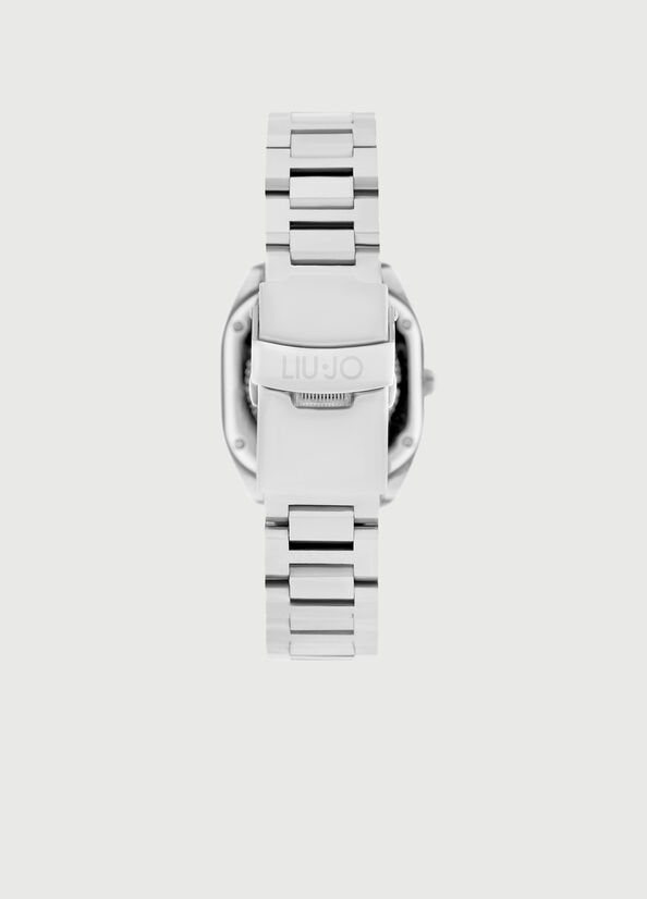 Liu Jo Steel With Diamantés Women's Watches Silver | OBW-740586