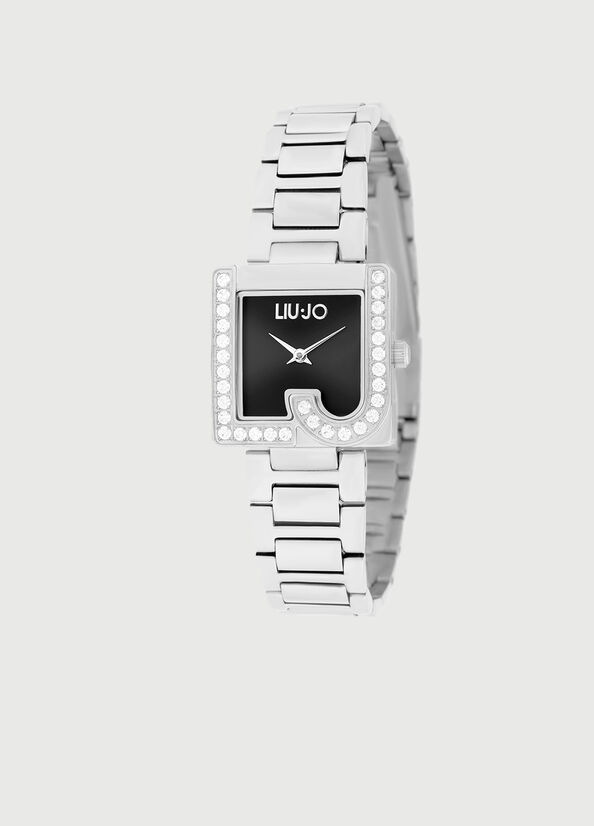 Liu Jo Steel With Logo Women\'s Watches Silver | WFZ-769385