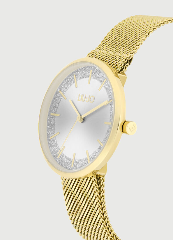 Liu Jo Steel Women's Watches Gold | JMX-293786