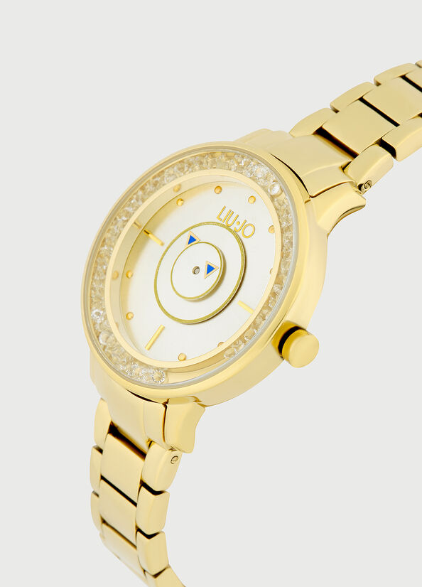 Liu Jo Steel Women's Watches Gold | YMC-482735