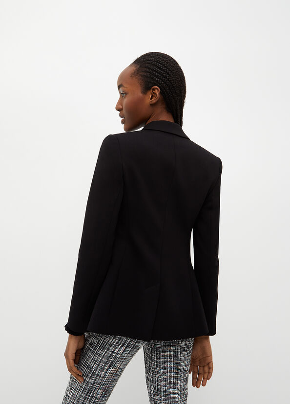 Liu Jo Stretch Blazer Women's Jackets Black | JIQ-509213