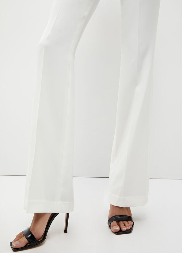 Liu Jo Stretch Lj Women's Pants White | QFJ-546138