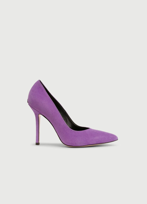 Liu Jo Suede Women's High Heels Purple | LYH-543918