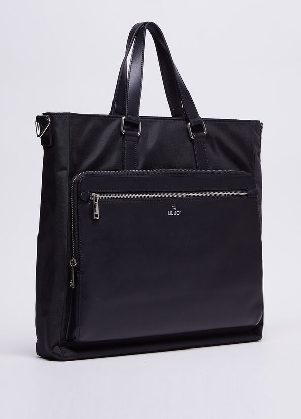 Liu Jo Tote Men's Bags Black | EXS-593821