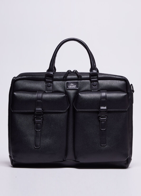 Liu Jo Tote Men's Bags Black | TVK-429803