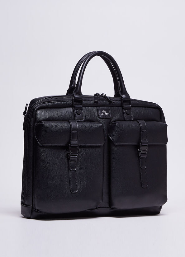 Liu Jo Tote Men's Bags Black | TVK-429803