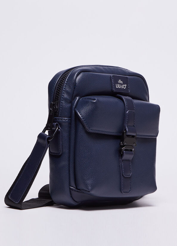 Liu Jo Uomo Men's Bags Blue | PLN-852473