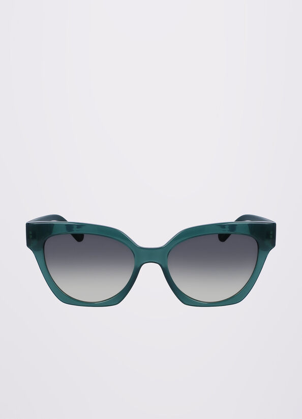 Liu Jo With 3d Pattern Women\'s Sunglasses Light Green | KHL-701593