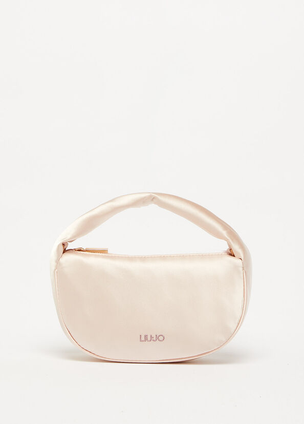 Liu Jo With Logo Women's Handbag Pink | WCE-640837