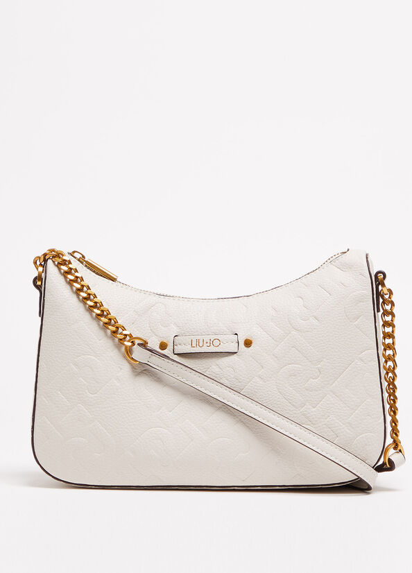 Liu Jo Eco-Friendly Shoulder Women's Shoulder Bags White | MIZ-357018