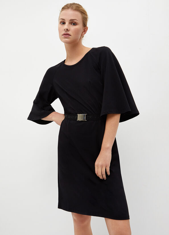 Liu Jo Eco-Friendly With Women's Dress Black | NAG-928051