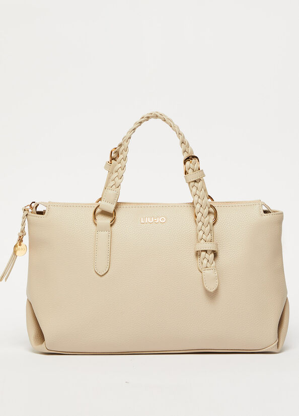 Liu Jo Eco-Friendly Women's Handbag Beige | JER-418762