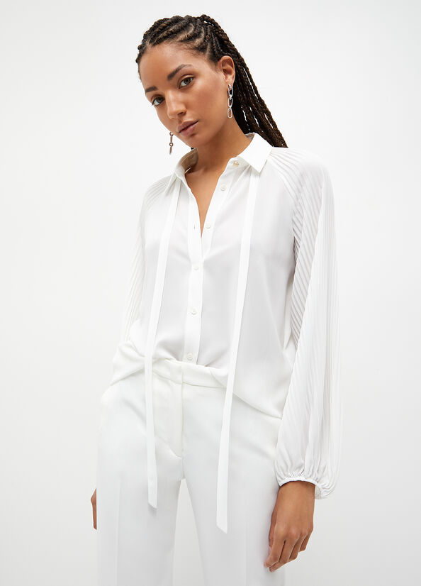 Liu Jo Eco-Friendly Women's Shirts White | QEA-246098