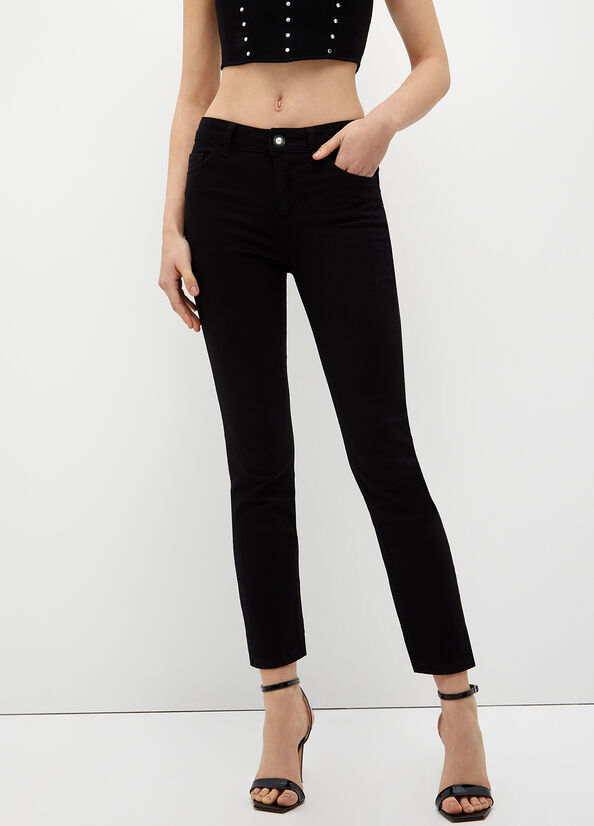 Liu Jo Eco-Friendly Women's Skinny Jeans Black | BLZ-354168