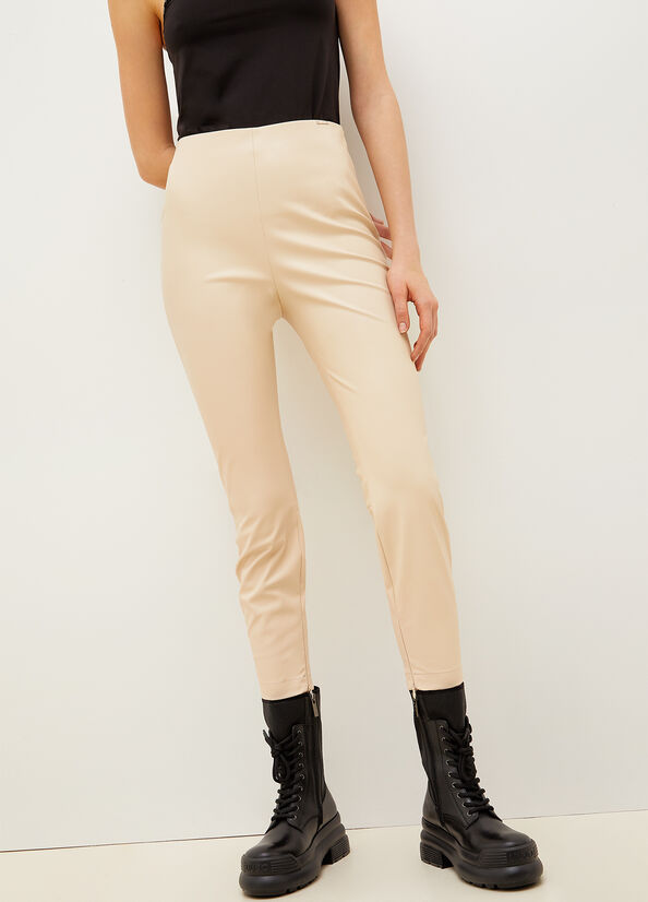 Liu Jo Fabric Women's Pants White | OIL-860924