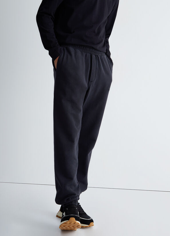 Liu Jo Joggers Men's Pants Black | CYO-803196