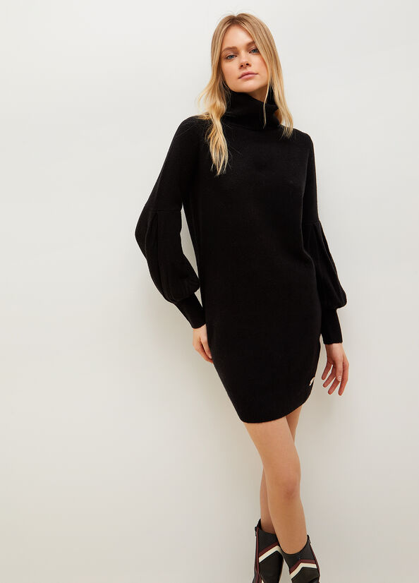 Liu Jo Knit Women's Dress Black | JWP-321458