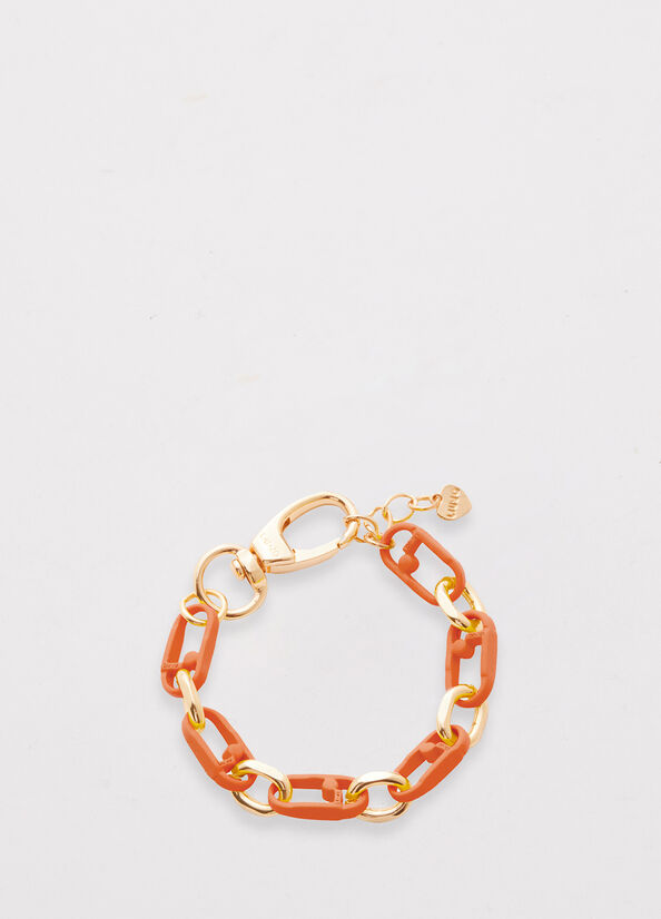 Liu Jo Monogram Bracelet Women's Jewelry Orange | MYS-689145